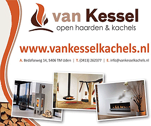 Banner Van Kessel Kachels + Toevoeging Site